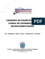 Caderno de Exercicios INFORMATICA