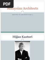 Malaysian Architects