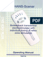 CHANS Scenar Operating Manual