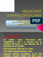 Neumonia Intrahospitalaria