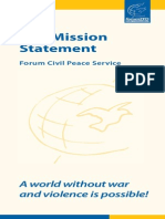 ForumZFD Mission Statement (2013)