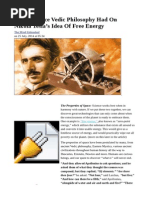 Nikola Tesla's Idea of Free Energy