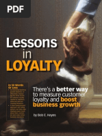 RAPID Loyalty Approach ASQ March 2011