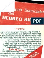 Yates-Nociones Esenciales Del Hebreo Biblico PDF