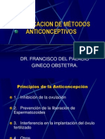 Clasificacion de Metodos Anticonceptivos