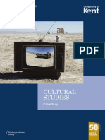 Cultural Studies: The UK's European University