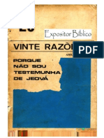 20 Razões Porque Não Sou Testemunha de Jeová - Amilto Justus