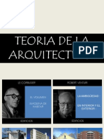 Teoria de La Arquitectura