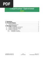 L'amplificateur Opérationnel PDF