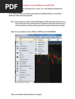 Create Database in Amibroker