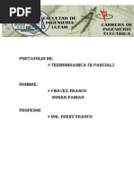 Portafolio Termodinamica (II Parcial)