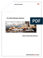 400 - International Airport Bid Summary