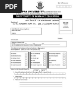 Alagappa University: Directorate of Distance Education