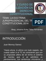 Diapositivas - V Curso de Actualización en Derecho Constitucional