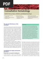 18 Consultative Hematology