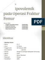 Syok Hipovolemik Pada Operasi Fraktur Femur