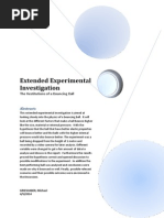 Physics EEI Motion: Restitution of A Bouncing Ball