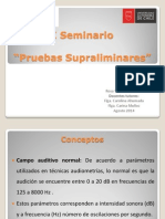 Pruebas Supraliminares