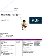 Morning Report: Department of Internal Medicine