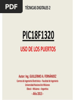 PIC18F1320 - Uso de Los Puertos