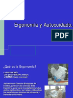 Autocuidado en Ergonomía