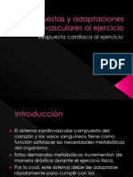 Respuesta Cardiovascular Al Ejercicio