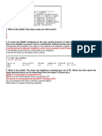 CCNA Exploration 4.0 ERouting Final Exam 50 Questions 100%