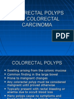 Powerpoint: Colorectal Polyps and Colorectal Carcinoma