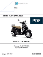 Catalogo Vespa 250 Abs