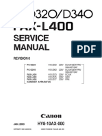 Canon PC d320 d340 Fax l400