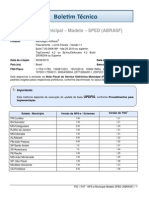 FAT-FIS - NFS-e - Municipal - Modelo - SPED (ABRASF) PDF