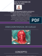 Diseccion Radical de Cuello