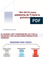 ISO 29110 Plataforma para La Globalizacion VF