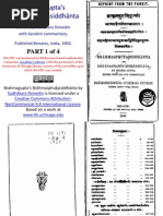 Brahmasphutasiddhanta Brahmagupta Parts 1-4 by Sudhakara-Dvivedin With Sanskrit Commentary 1902 India Compiled by Jonathan Crabtree 2014-Australia