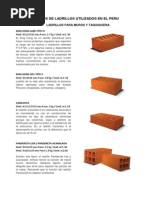 Tipos de Ladrillos Utilizados en El Peru-Imprimir