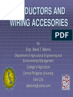 Chapter 03 - Conductors and Wiring Accessories