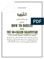 Debate With The So Called Salafiyyah