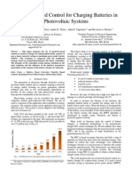 Passivity-Based Control For Charging Batteries in Photovoltaic Systems