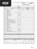 Data Sheet: Description Unit Design Data