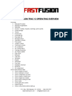 MFT 12 Operating Overview