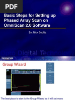 Omniscan Setup - Basic Setup