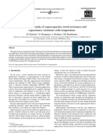 2003 - Experimental Study of Supercapacitor Serial Resistance and Capacitance Variations With Temperature