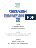 Kertas Cadangan Perkhemahan Unit Beruniform