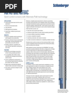 AllPac and AllFrac Sand Control Screens With Alternate Path Technology