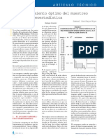 Dimensionamiento Óptimo Del Muestreo Samuel Canchaya