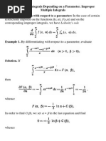 8 Improper Integrals