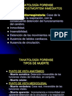 Tanatología Forense