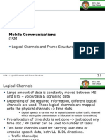 GSM - Logical Channels and Frames