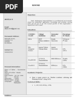 Sample CV