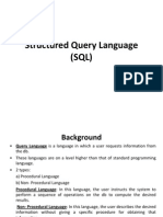 Structured Query Language